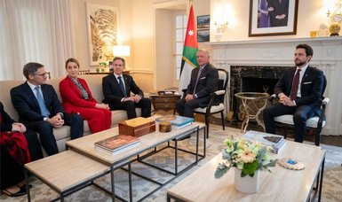 Jordan's king meets with Blinken, calls for cease-fire in Gaza