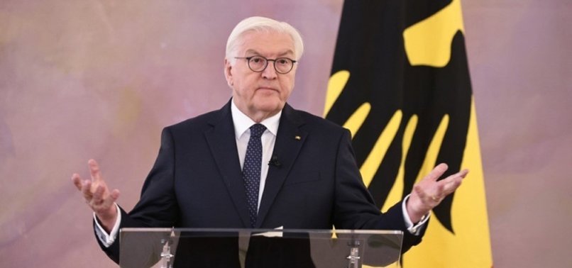 GERMAN PRESIDENT REITERATES SUPPORT FOR ISRAEL