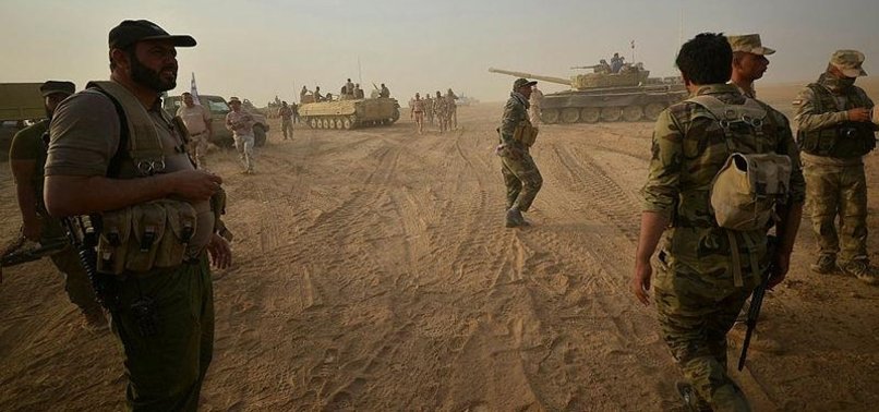 IRAQI FORCES RETAKE TOWN IN KIRKUK FROM DAESH