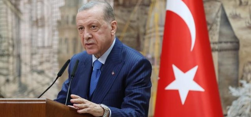 TÜRKIYE WILL NEVER FORGET INTL SOLIDARITY SHOWN AFTER EARTHQUAKES: PRESIDENT