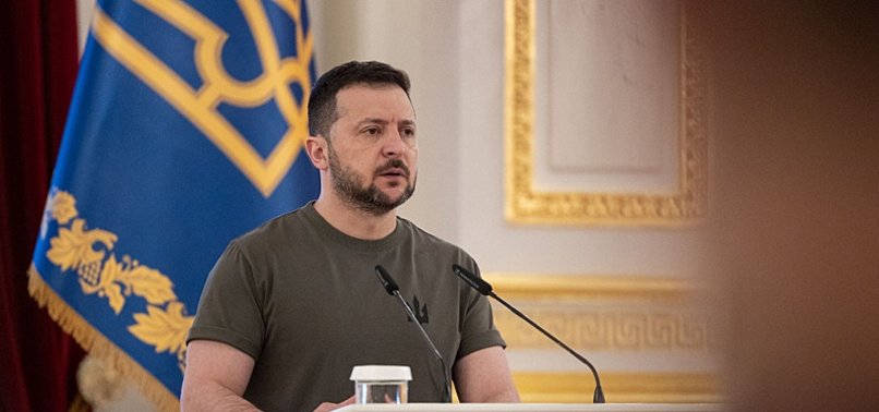 ZELENSKY: UKRAINE DOESNT HAVE ENOUGH AMMUNITION FOR A COUNTEROFFENSIVE