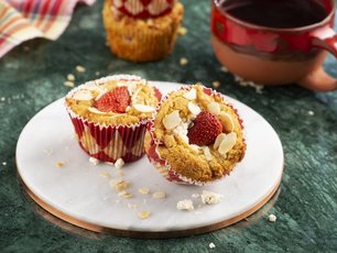 Lor Peynirli, Çilekli Muffin