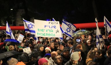 Israel PM Netanyahu warns of growing violence and death threats as protests continue