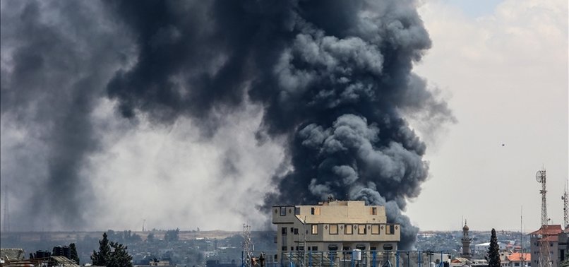 FATALITIES AS ISRAELI JETS HIT RESIDENTIAL BUILDING IN GAZA CITY