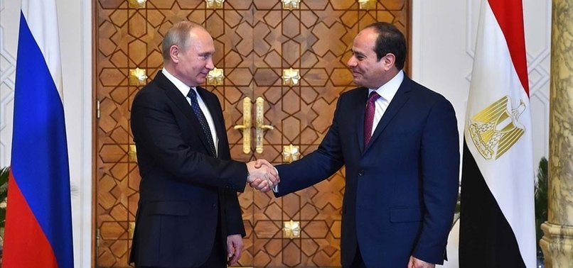 EGYPTIAN, RUSSIAN LEADERS STRESS NEED FOR 2-STATE SOLUTION TO GUARANTEE REGIONAL SECURITY