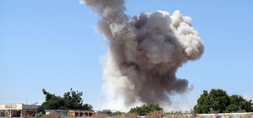 ISRAELI AIR ATTACK TARGETS PALMYRA AREA IN SYRIA -AL-IKHBARIYA TV