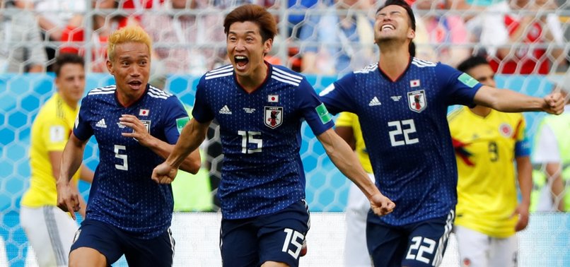 JAPAN MAKE HISTORY WITH WORLD CUP WIN AGAINST 10-MAN COLOMBIA
