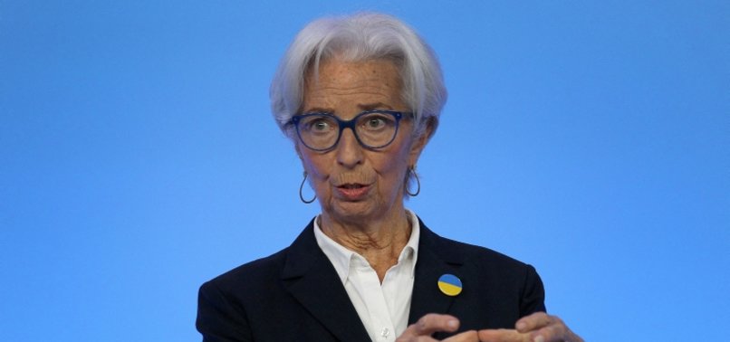 EUROPE FACES HIGHER INFLATION, SLOWER GROWTH AMID RUSSIA-UKRAINE WAR: LAGARDE