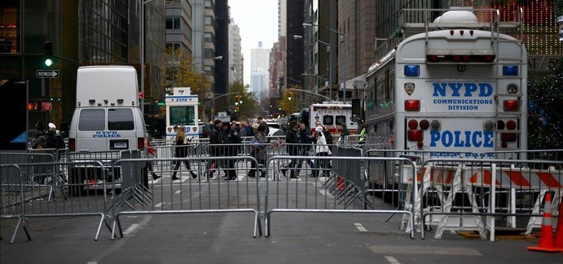 NEW YORK POLICE OFFICER SHOT IN STANDOFF