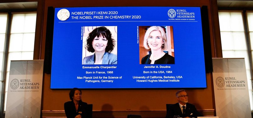 CHARPENTIER AND DOUDNA WIN 2020 NOBEL PRIZE IN CHEMISTRY