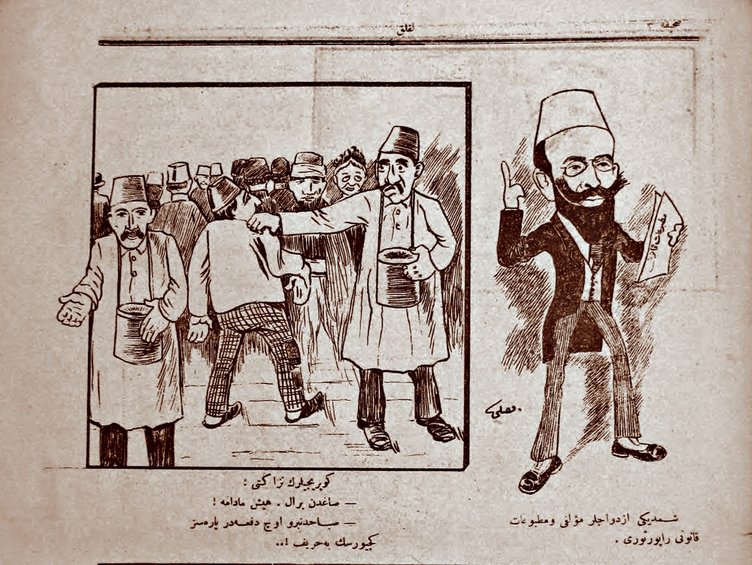 100 yıllık karikatürlerle: Bize Belediye Baksın
