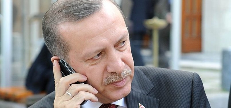 ERDOĞAN HOLDS PHONE CALLS OVER JERUSALEM WITH PRESIDENTS OF REGIONAL COUNTRIES