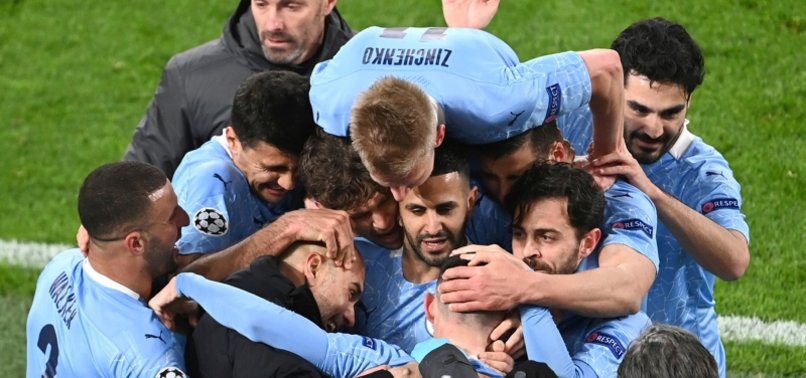 MAN CITY BAG SEMIFINAL TICKET IN CHAMPIONS LEAGUE