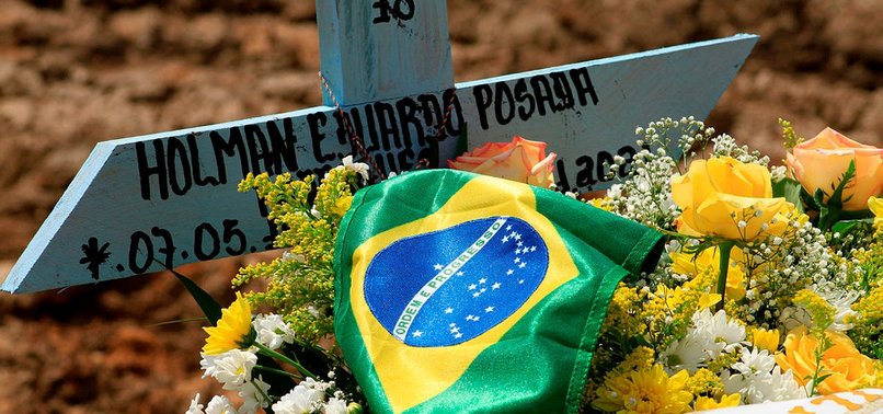 BRAZIL SEES 1,283 NEW COVID-19 DEATHS, NEARLY 9 MLN TOTAL CASES
