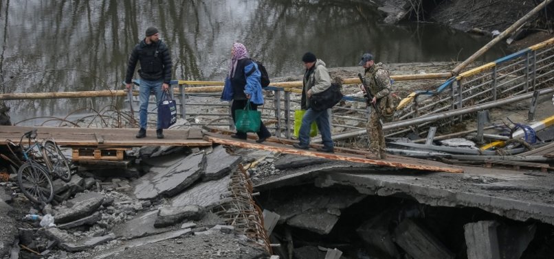UKRAINIAN OFFICIAL SAYS 3,846 PEOPLE WERE EVACUATED FROM CITIES ON TUESDAY