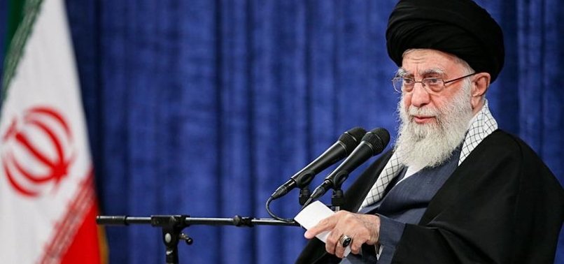 IRAN SUPREME LEADER SAYS ISRAEL WILL BE SLAPPED FOR CONSULATE STRIKE