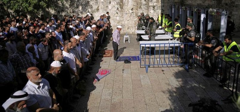 ISRAEL BARS MUSLIM MEN UNDER 50 FROM FRIDAY PRAYERS AT JERUSALEM’S OLD CITY