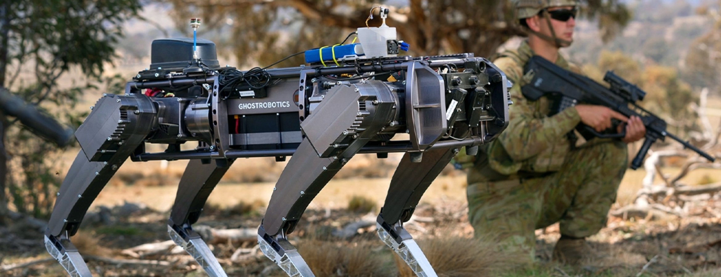 Türk savunma sanayisi silahlı robot köpekleri göreve hazırlıyor