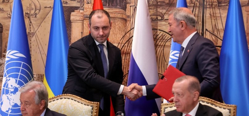 RUSSIA’S POSITION TO EXTEND GRAIN DEAL ONLY FOR 60 DAYS CONTRADICTS DOCUMENT SIGNED BY TÜRKIYE, UN: UKRAINE
