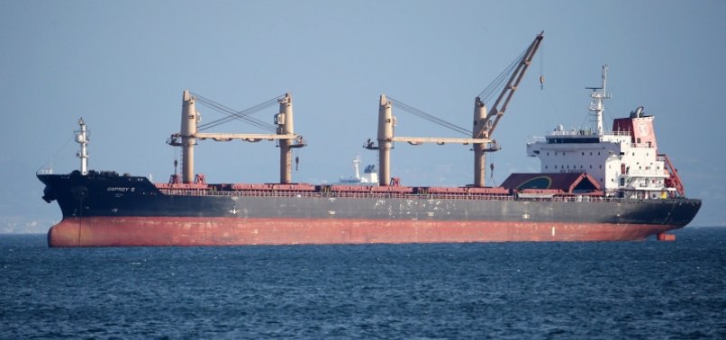 FIRST UKRAINE GRAIN SHIP SINCE RUSSIAN BLOCKADE REACHES ISTANBUL