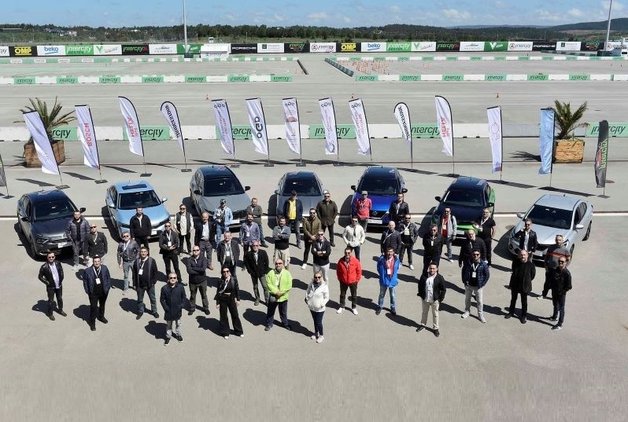 YILIN OTOMOBİLİ YARIŞMASINDA TEST SÜRÜŞLERİ YAPILDI