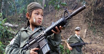 Myanmar military discharges 75 child soldiers