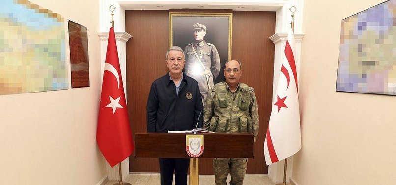 TURKEYS NATIONAL DEFENSE MINISTER AKAR: OUR STANCE REMAINS SAME AS 45 YEARS AGO ON CYPRUS