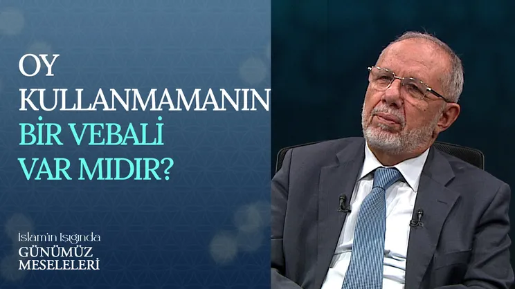 Oy Kullanmamanın Bir Vebali Var Mıdır?