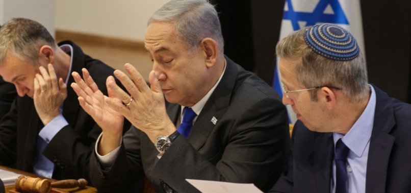 WAR CABINET MEMBERS REFUSE TO ATTEND NEWS CONFERENCE WITH PM NETANYAHU