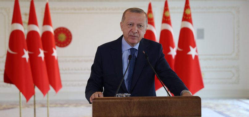 ERDOĞAN: TURKEY HAS NO EYE ON TERRITORIES AND RESOURCES OF OTHER COUNTRIES