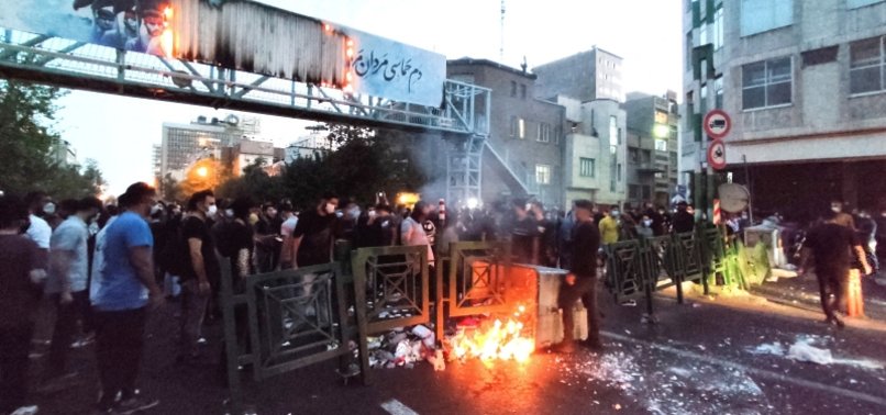 AT LEAST 50 PEOPLE KILLED IN IRAN PROTEST CRACKDOWN: NGO