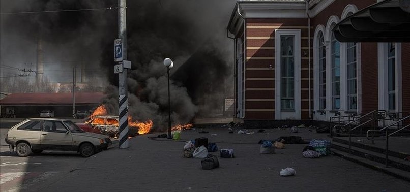 SEVERAL KILLED, HURT IN UKRAINIAN RAIL STATION STRIKE OF RUSSIA, ZELENSKY SAYS