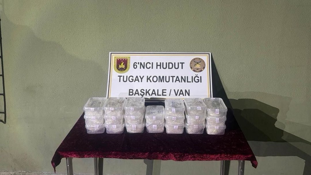 VAN’DA UYUŞTURUCU OPERASYONU