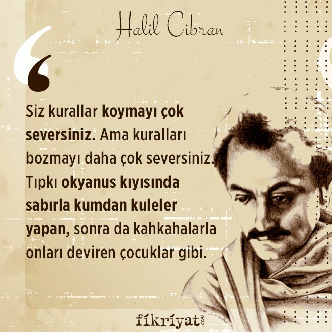 Halil Cibran’dan 25 alıntı