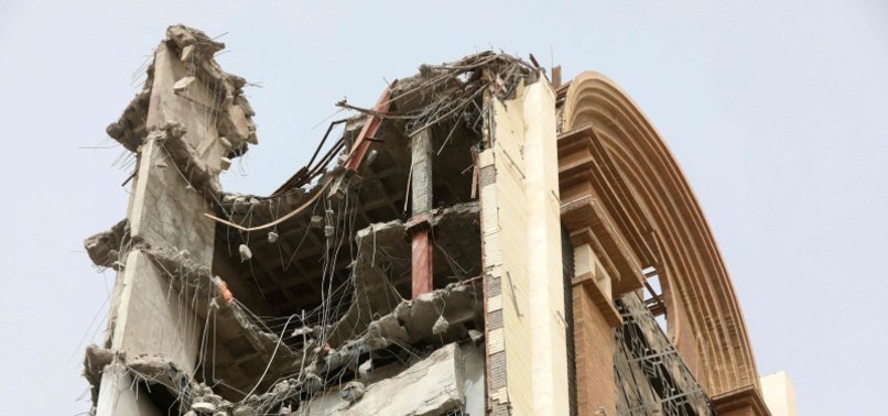 DEATH TOLL FROM BUILDING COLLAPSE IN IRAN RISES TO 22