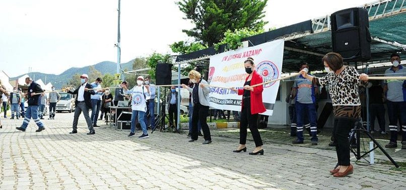 TURKEY MARKS LABOR DAY IN SHADOW OF PANDEMIC