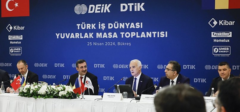 TÜRKIYE’S DIRECT INVESTMENTS IN ROMANIA HAVE REACHED $7.5B: VICE PRESIDENT