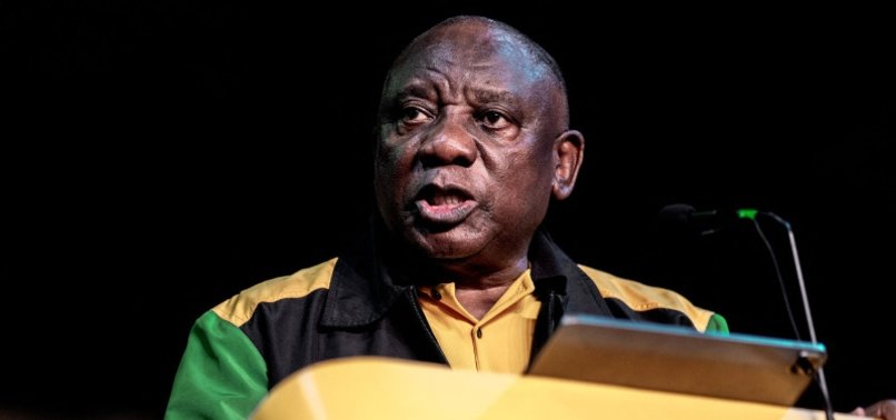 S.AFRICAS RAMAPHOSA SEEKS RE-ELECTION AS RULING PARTY BOSS