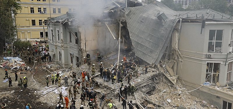 Russia rejects Ukraine's accusations of hitting children's hospital in Kyiv