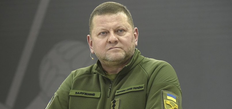 UKRAINE ARMY CHIEF ZALUZHNY REMOVED FROM POST