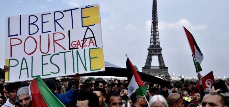 FRANCE IMPOSING RESTRICTIONS ON EXPRESSIONS OF SOLIDARITY WITH GAZA: AMNESTY