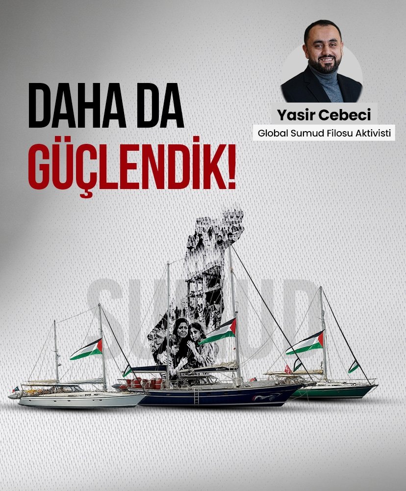 Aktivist Yasir Cebeci: Daha da Güçlendik
