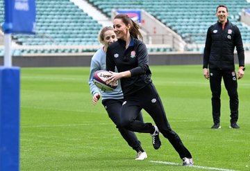 Düşes Kate Rugbyyi Kraliyet Görevleri Listesine Ekledi
