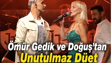 Ömür Gedik ve Doğuş’tan Unutulmaz Konser: Gamsız Şarkısı Geceye Damga Vurdu