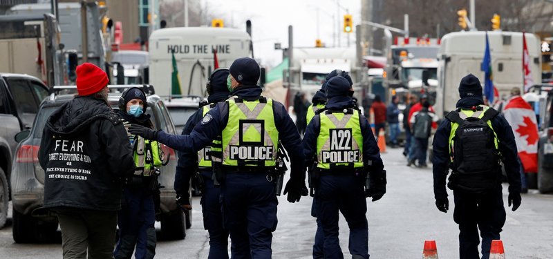 Police clearing Ottawa protests say 47 arrested Saturday
