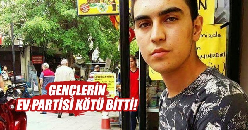 Gençlerin ev partisi kötü bitti