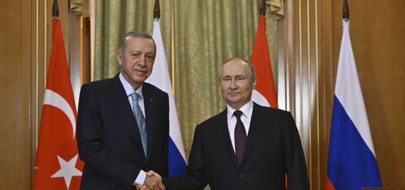 TURKISH, RUSSIAN LEADERS MEET IN SOCHI FOR TALKS