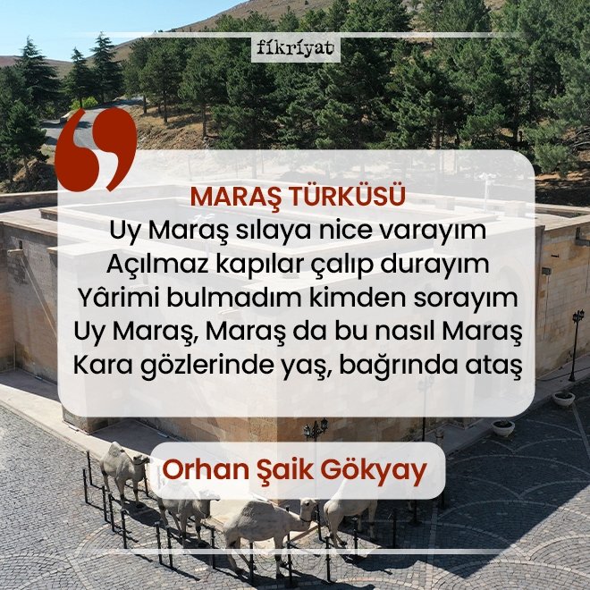 MARAŞ TÜRKÜSÜ- ORHAN ŞAİK GÖKYAY