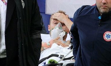 Eriksen sends public thank you message from hospital