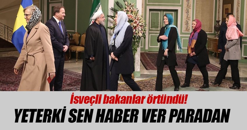 İsveçli kadın bakanlar örtündü